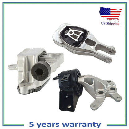 Juego 3pcs Motor Montajes & Auto Trans Montaje Para 13-16 Chevrolet Trax 1.4L