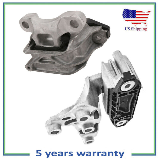 2PCS Right Engine Mount & Left Trans mount For Chevy Blazer GMC Acadia 2.0L 2.5L