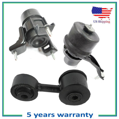 3PCS Motor & Transmission Mount For 2002-2006 Toyota Camry 2.4L 4203 4226 4207