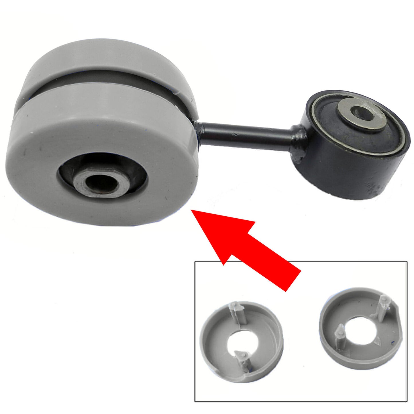 Torque Amortiguador Delantero Derecho Motor Mount Poliuretano para Toyota Solara