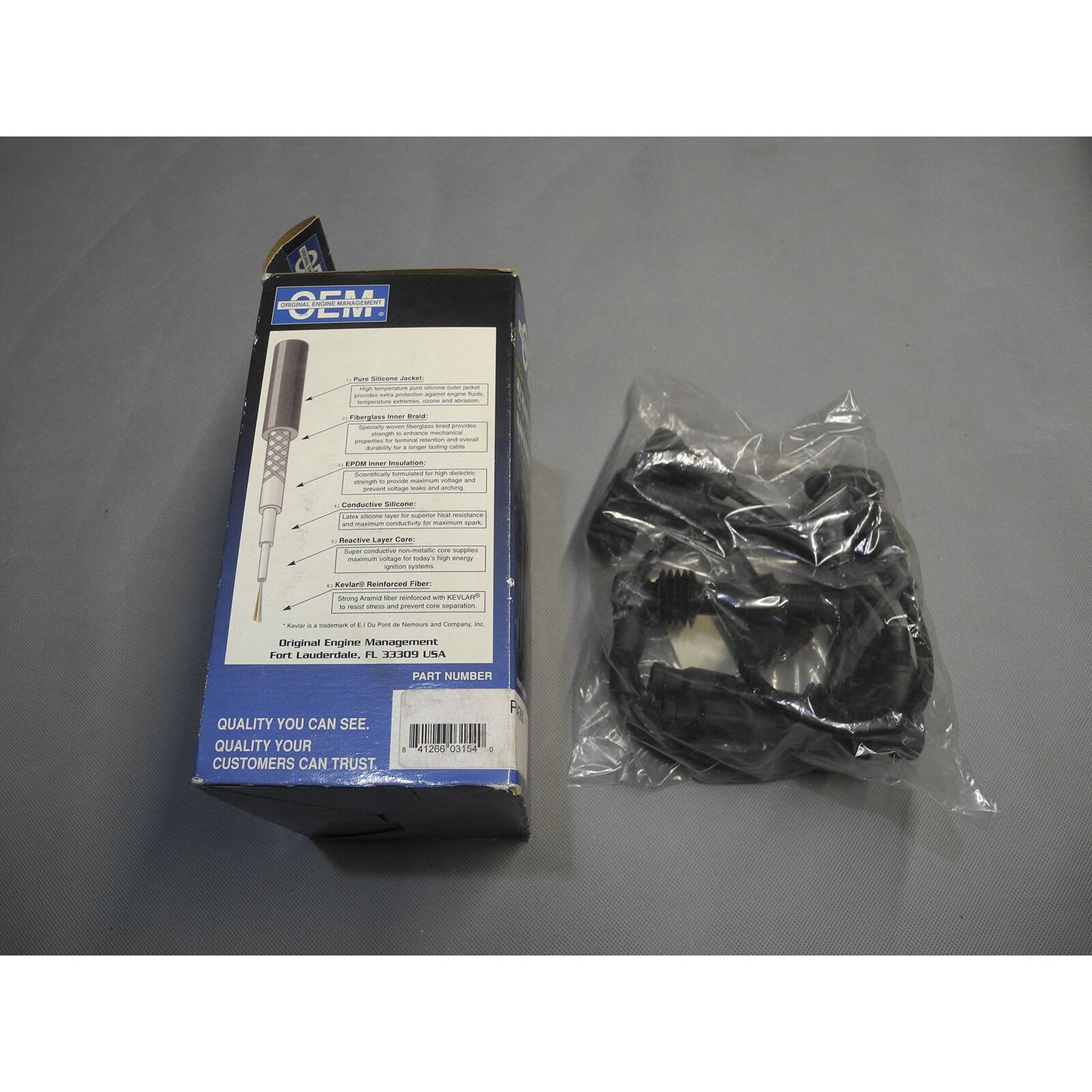 Brand New Spark Plug Wire Set OEM PI4360 For 1966-1967 Volkswagen 1.6L