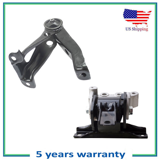 Set of 2PCS New Engine Motor Mount For 2008-2013 Mitsubishi Outlander 2.4L 4WD