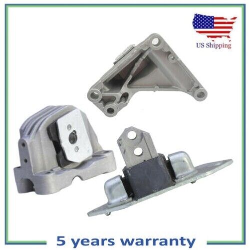 Set 3PCS Motore & Trans Montante MotorKing Per 2001-2004 Volvo S60 2.3L