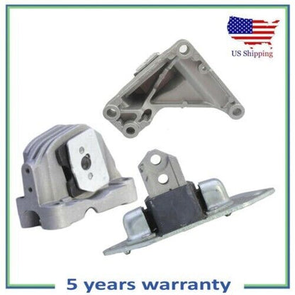 Set 3PCS Motore & Trans Montante MotorKing Per 2001-2004 Volvo S60 2.3L