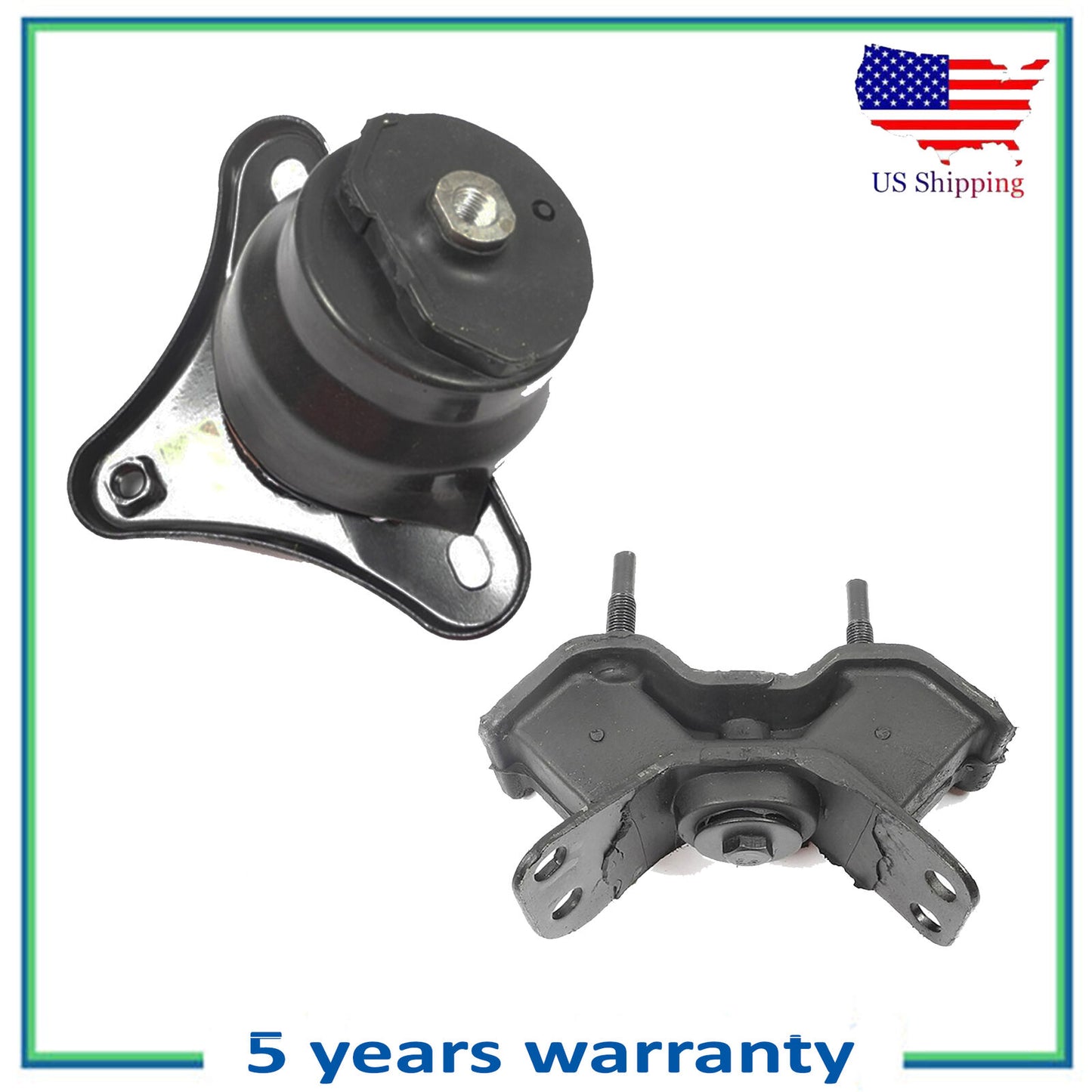 2PCS Moteur & Trans Montage Pour 1992-1993 Toyota Camry 3.0L 7253 6257