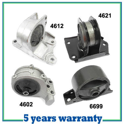 M046 Motor & Trans Montaje Para 00-05 Mitsubishi Eclipse 2.4L 4PCS Para Auto