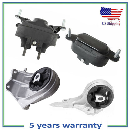 Set 4 PCS Front Engine Motor & Auto Trans. Mount For 06-07 Chevrolet Malibu 3.9L