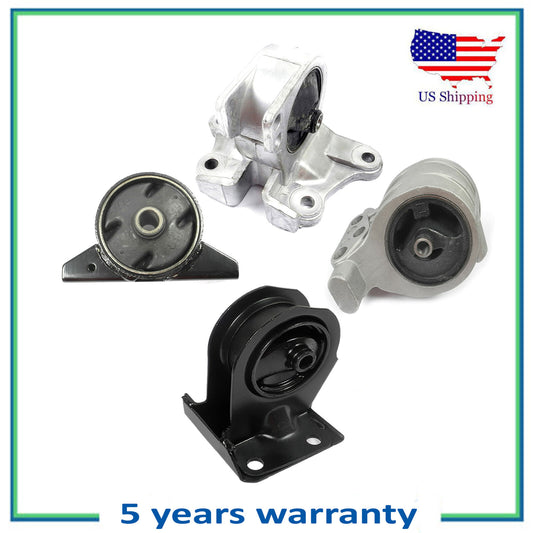 4PCS Moteur & Trans Montage Pour 1999-2003 Mitsubishi Galant 2.4L Automatique