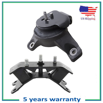 2PCS Engine & Trans Mount For 05-14 Subaru B9 Tribeca Legacy Outback 3.0L 3.6L