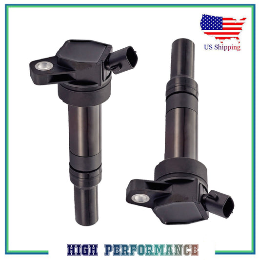 UF651 5C1861 Ignition Coil For 2PCS Hyundai Elantra Tucson Kia Soul Forte 2.0L