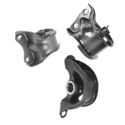 Set 3 Engine & Trans Mount For 1992-1993 Honda Civic 1.5L 6533 6520 6551