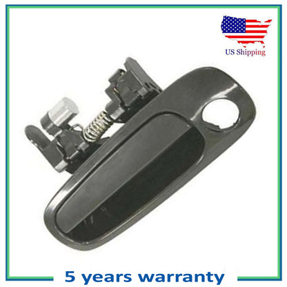 Front Left Exterior Outer Door Handle For 1998-2002 Toyota Corolla Non-Painted