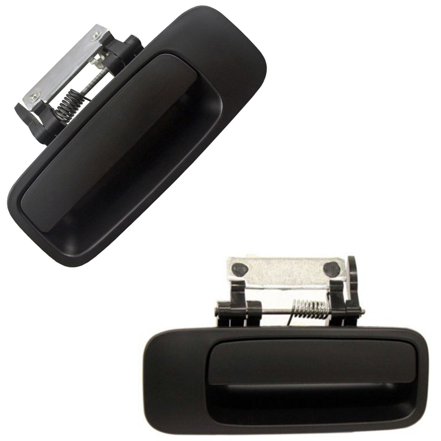 Rear Outside Door Handle Set 2PCS For 2000-2004 Toyota Avalon Non Painted Black