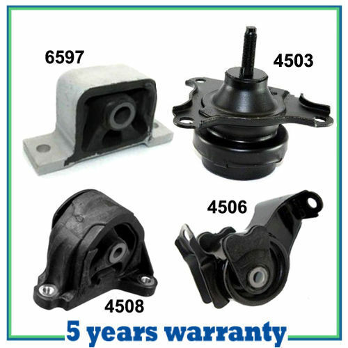 Engine Motor & Trans. Mount M1082 02-06 For Acura RSX 2.0L 4503 4506 4508 6597