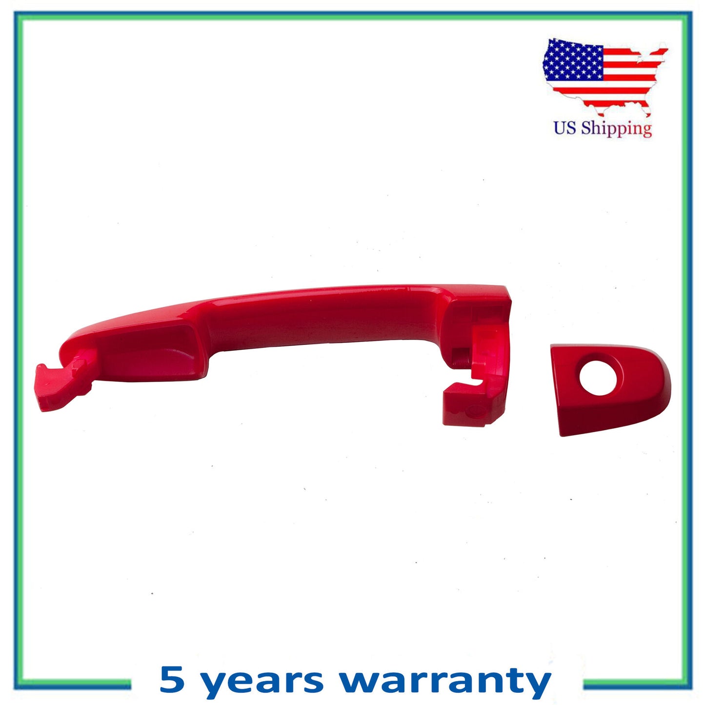 Front Left or Right Outside Door Handle 3P0 Red For 03-10 Pontiac Vibe 1.8 2.4L