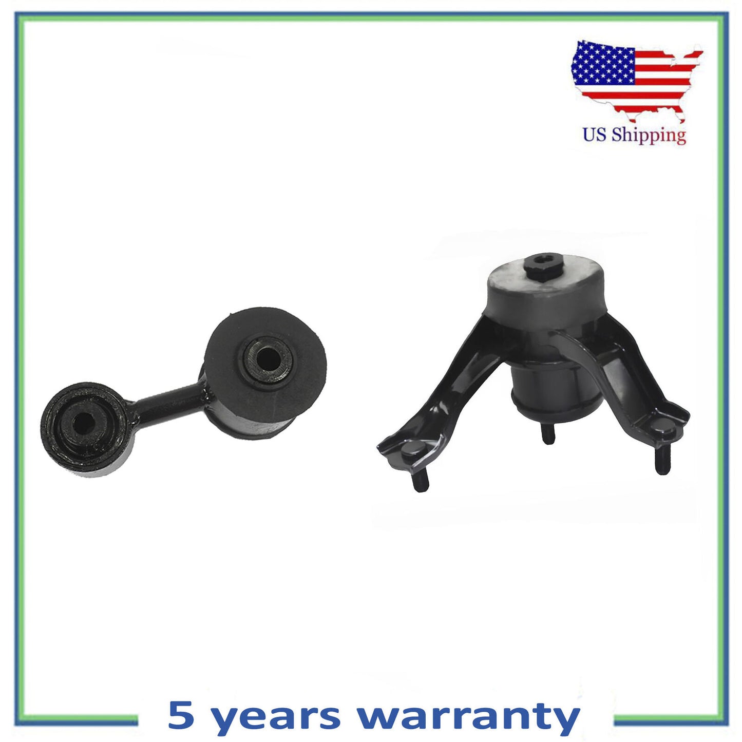 2PCS Japón Built Posterior Torque Puntal & Trans Montaje Para 2002-2006 Toyota