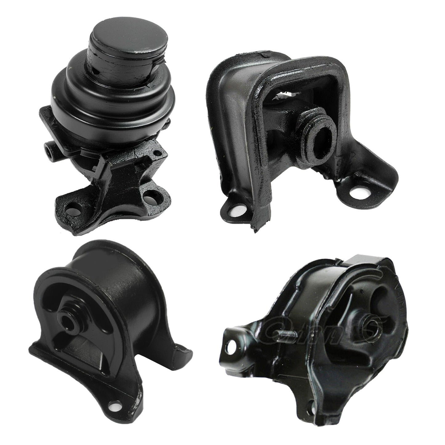 Set 4PCS New Engine Motor & Trans Mount Manual For 96-97 Honda Accord 2.2L DX LX