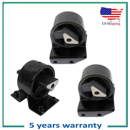 3PCS Engine Motor & Trans Mount For 1993-1998 Jeep Grand Cherokee 5.2L 2809 2828