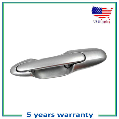 Rear Left Outside Outer Door Handle For 2000-2006 Mazda MPV Highlight Silver 18G