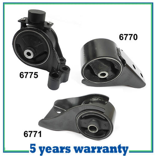 Engine Motor Mount Set 3pcs M1212 For 02 03 04 05 Kia Sedona 3.5L 6770 6771 6775