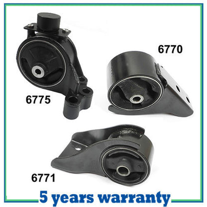 Engine Motor Mount Set 3pcs M1212 For 02 03 04 05 Kia Sedona 3.5L 6770 6771 6775