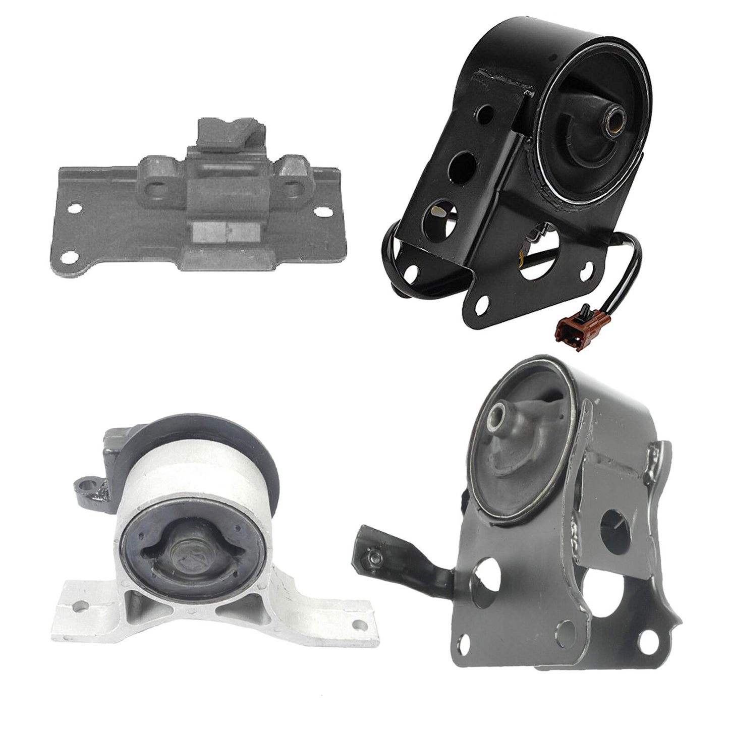 4 PCS Motor & Trans Mount 4321 4325 7348 7349EL For 2007-2008 Nissan Maxima 3.5L