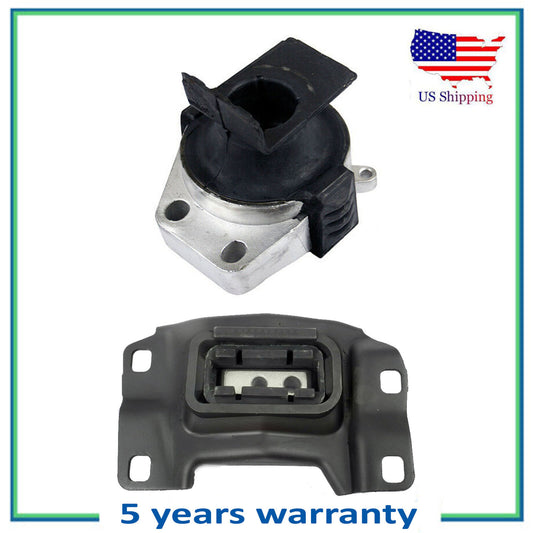 2PCS Motore & Manuale Trans. Montante Per 07-13 Mazda 3 Mazdaspeed 2.3L Turbo