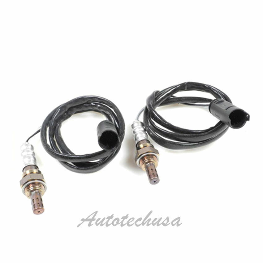 Pour BMW Arrière Prise E46, M54 en Aval O2 Oxygène 2PCS 11781433940 25587 2