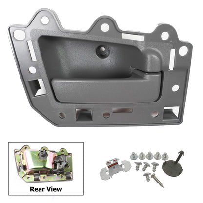 Set 4 Inner Interior Door Handle DS300-NS 2005-2011 For Jeep Grand Cherokee Gray