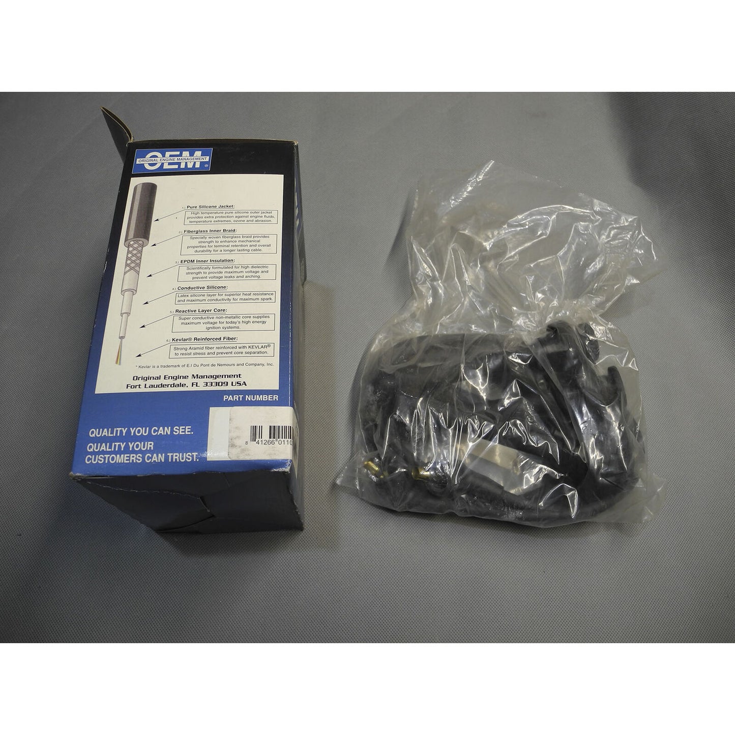 Spark Plug Wire Set OEM PI4686 For 1985-1998 Mitsubishi Dodge Plymouth Eagle