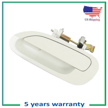 Rear Left Outside Door Handle New For 1998-2002 Honda Accord NH578 Taffeta White
