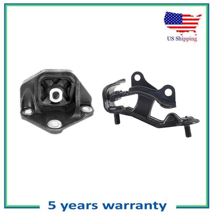 2PCS Transmission Mount For 2003-2007 Honda Accord 3.0L Automatic 4524 4544