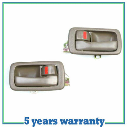 92-96 Pour Toyota Camry Intérieur Porte Poignée Marron Gauche & Droit 2 Pcs DH17