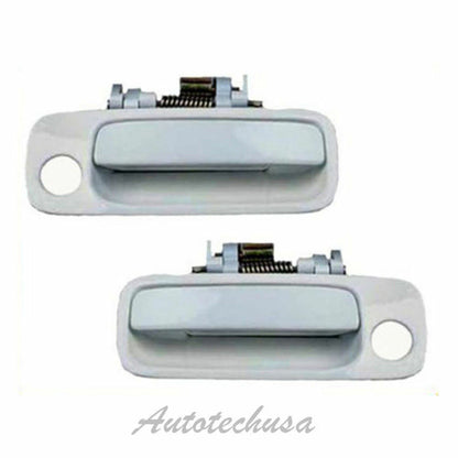 1997-01 Per Toyota Camry Set 2 Bianco 040 Sinistro & Destro Esterno Porta Manico
