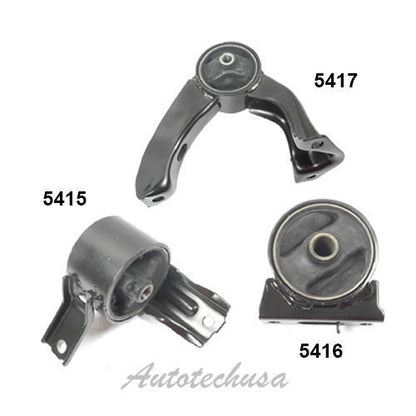 Engine Motor Mount Set 3PCS For 07-11 Dodge Caliber 1.8 2.0L 2.4L 5416 5415 5417