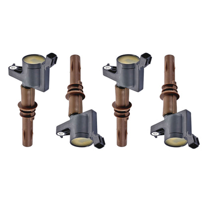 4 PCS Ignition Coil For FD509 DG521 C1659 Ford Lincoln Mercury 4.6L 5.4L 6.8L