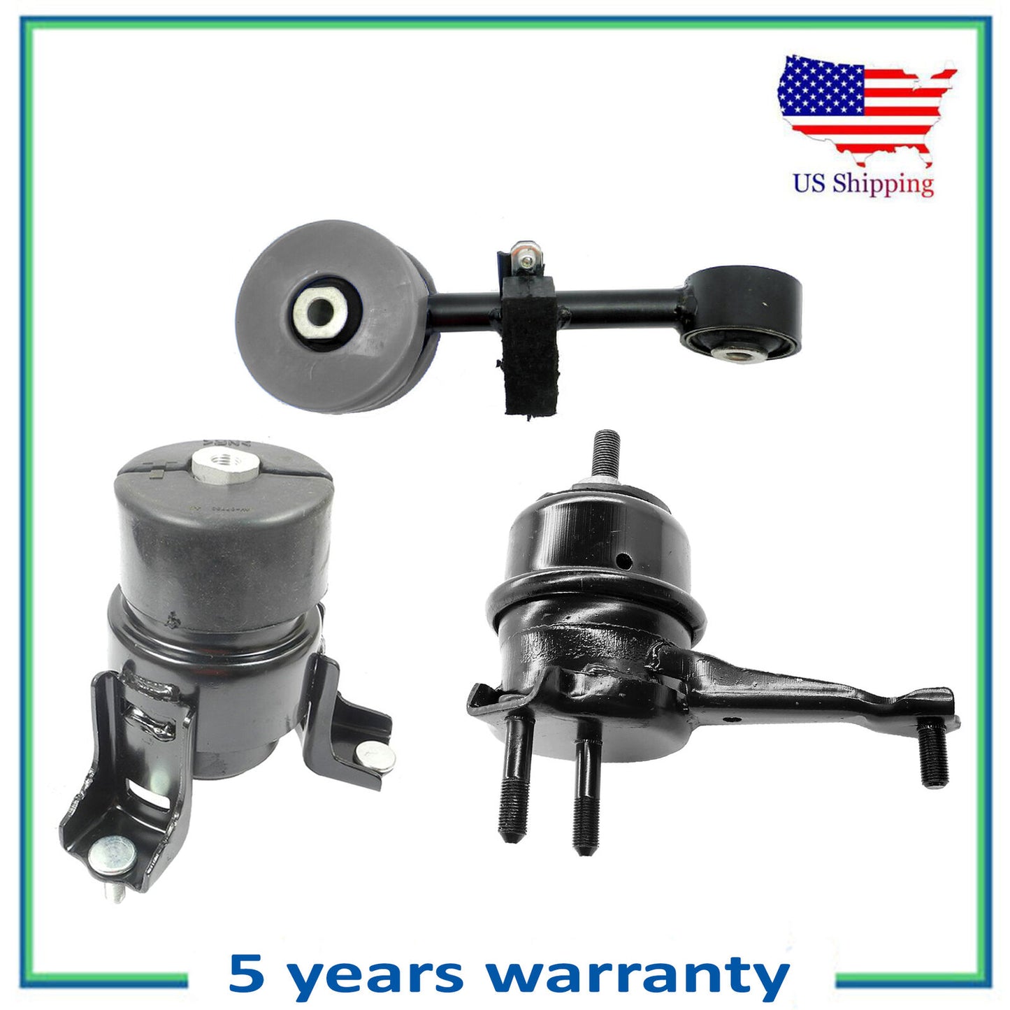 62016 4203 62052 Motor Montaje Poliuretano Para 02-03 Toyota Solara 2.4L L4