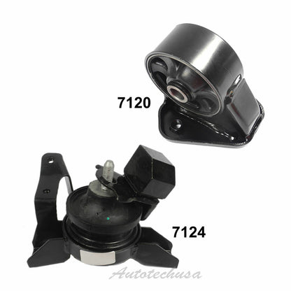 Engine Motor Mount For Hyundai Santa Fe 01-04 2.4L Auto 01-06 2.7L 7120 7124