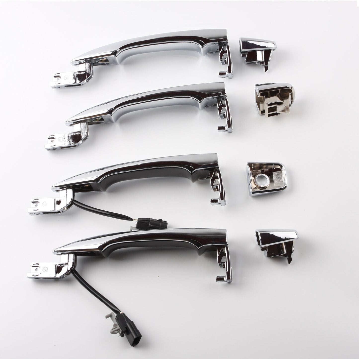 Set 4 Pcs Chrome Exterior Outside Door Handle New For Nissan Altima Pathfinder