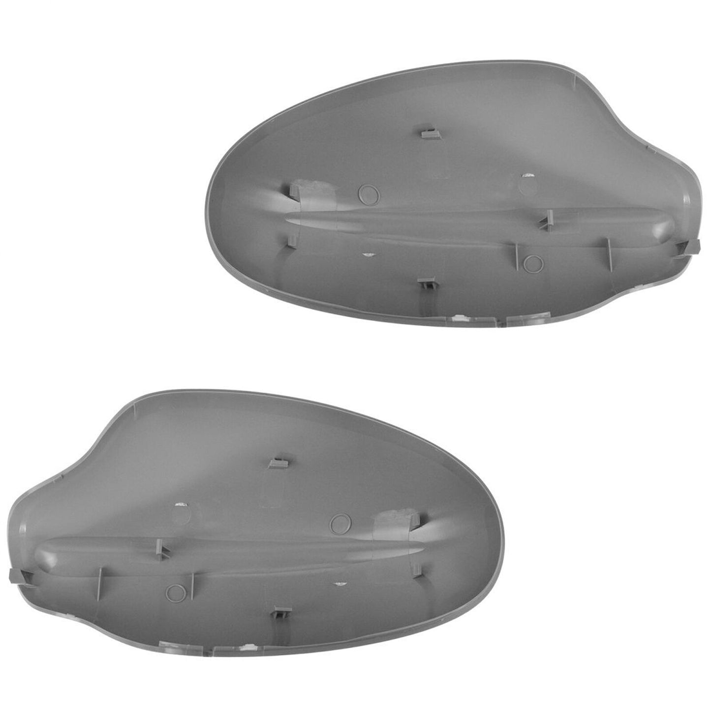 Left LH& Right RH Mirror Cover Cap Pair For 02-06 Nissan Altima Non Painted Gray