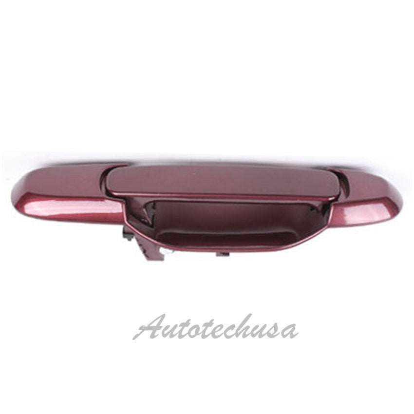 98-03 For Toyota Sienna Rear Left or Right Burgundy 3M6 Outside Door Handle B619