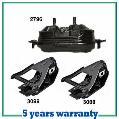 M588 Moteur Montage Set 3PCS Pour 1998-2005 Impala Monte Carlo Intrigue 3.8L