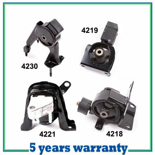 M957 Motor Montaje Juego 4PCS Para 2003-2008 Toyota Corolla 1.8L 2WD Con / Nuevo