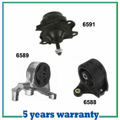 Motore Montante Per 01-05 Honda Civic 1.7L Anteriore & Manuale Trans