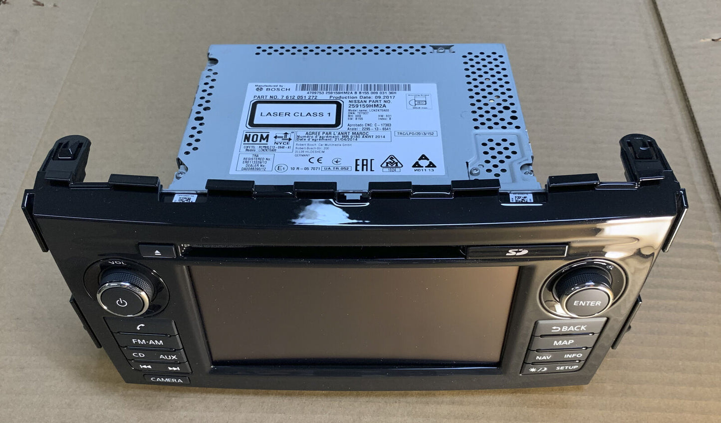 BOSCH OEM Navegación Nav Radio CD Jugador Receptor Para Nissan Altima 2.5L 3.5L