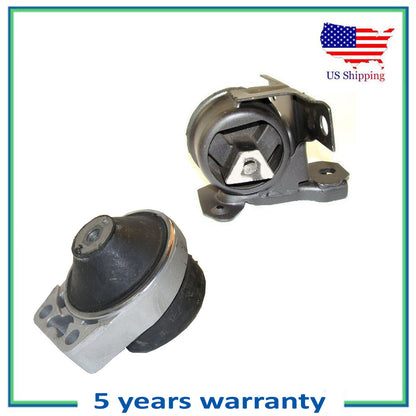 Engine Motor & Trans Mount 2890 5279 2PCS For 1998-2000 Ford Contour SE 2.0L FWD