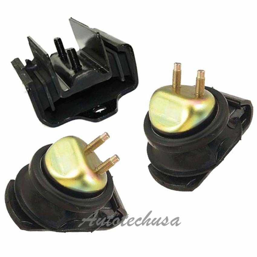 For 00-04 Nissan Frontier Xterra 3.3L Engine Motor & Trans Mount 7319 7332 2 New