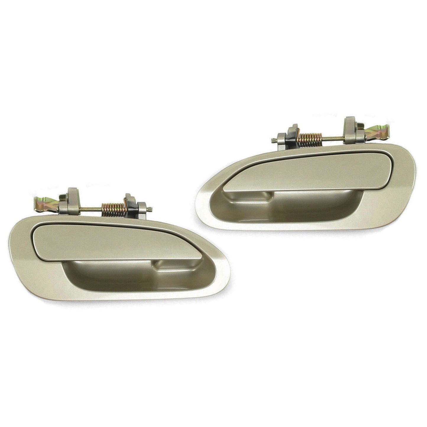Rear Pair Outside Door Handle For 98 Honda Accord YR508M Heather Mist Metallic