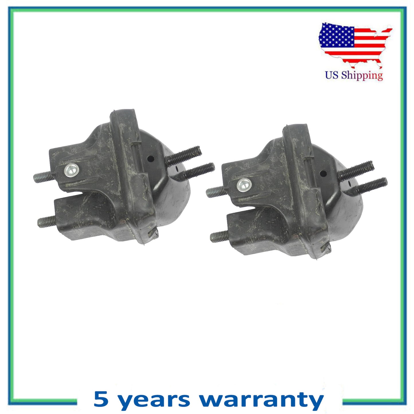 2PCS Motor Montaje Para 1998-2004 Chrysler 300M Concorde 3.5L 2903 Frente