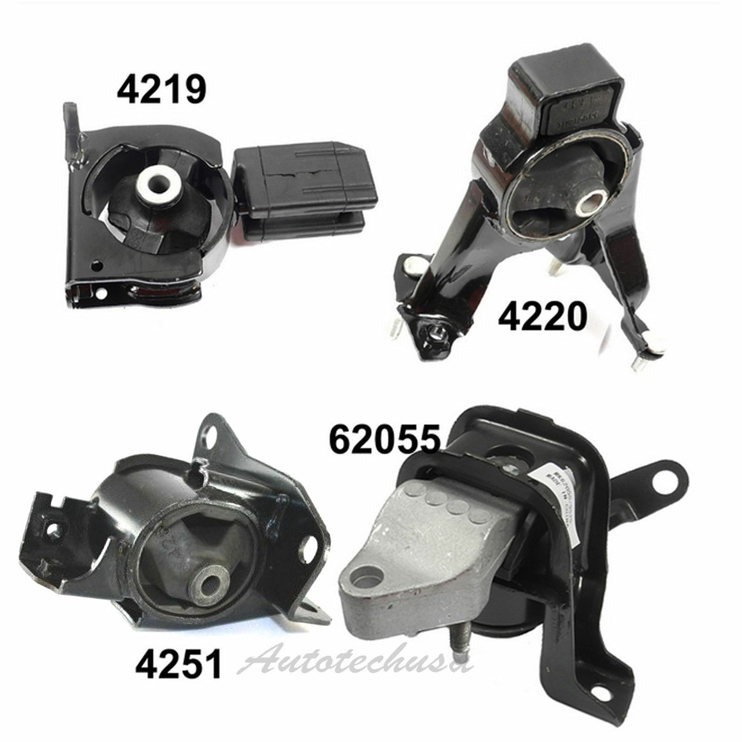 Engine Motor & Trans Mount 00-05 M1313 For Toyota Celica 4219 4220 4251 62055